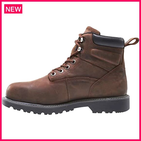 Men\'s Waterproof Steel Toe Work Boots 6\